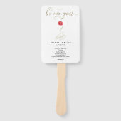 美しい&ビースト結婚のミステリープログラムファン ハンドファン (正面)