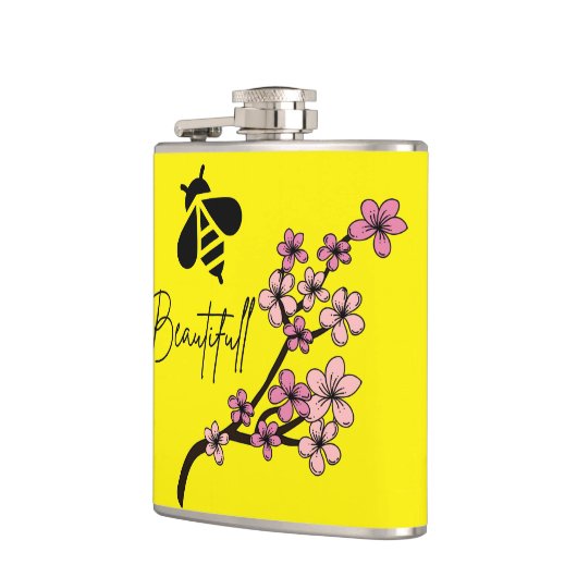 美しい フラスク (左)