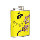 美しい フラスク (右)