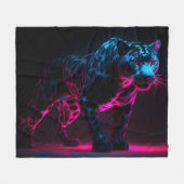 "美しい" フリースブランケット (正面(横))