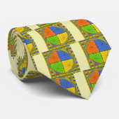 美しい ボールド エジプトン パターン: まばゆい デザイン ネクタイ (ロール)
