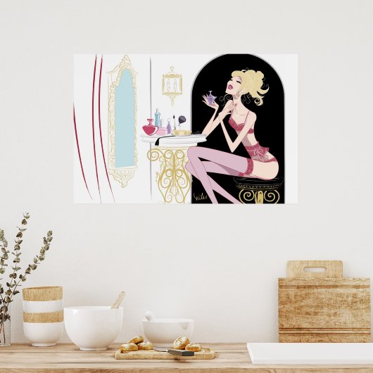 美しい ポスター (キッチン)