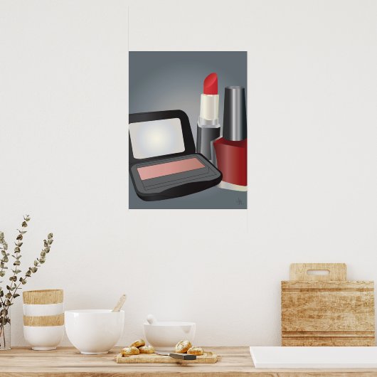 美しい ポスター (キッチン)