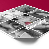 美しい ポスター (角)