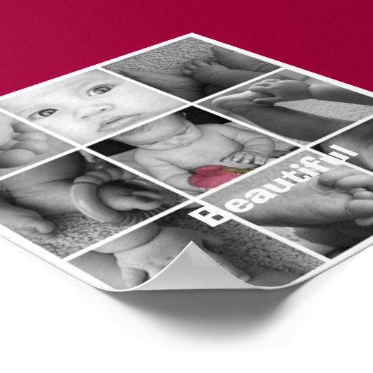 美しい ポスター (角)