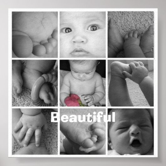 美しい ポスター (正面)