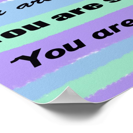 美しい ポスター (角)