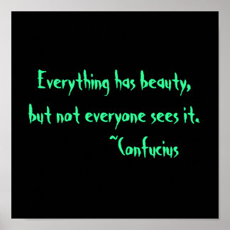 美しい ポスター