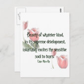 美しい ポストカード (正面/裏面)