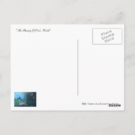 美しい ポストカード (裏面)