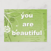 美しい ポストカード (正面)