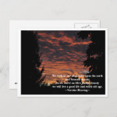 美しい ポストカード (正面/裏面)