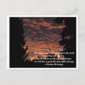 美しい ポストカード (正面)