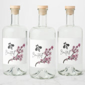 美しい リキュールボトルラベル (ボトル)