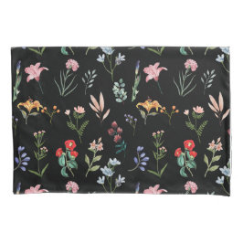 美しい&ワイルドフラワーエレガントの枕カバー 枕カバー