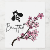 美しい ワインラベル (シングルラベル)