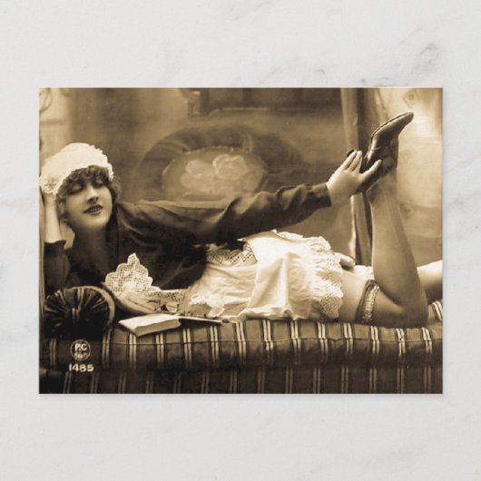 美しい!ヴィンテージフランスのリスク ポストカード (正面)