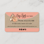 美しい/動物名刺 名刺 (正面)