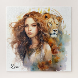 美しい〔占星術の〕十二宮図レオ ジグソーパズル