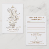 美しい – 名刺 (正面/裏面)