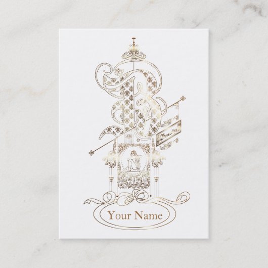 美しい – 名刺 (正面)