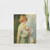 美しい：大切新生児 カード (正面)