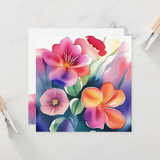 美しい，幸せ，明るい，春，夏，かわいい，エレガント,w 招待状