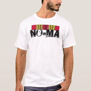 美しい 愛らしい 赤と黄色のアフリカ部族の芸術 Tシャツ