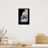 美しい:感動的引用文1 ポスター (キッチン)