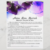 *~*美しい·抽象芸術の権利放棄サービス チラシ (正面)