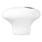 美しい（昆虫）オオカバマダラ、モナークバタフライヴィンテージアート セラミックノブ (側面)