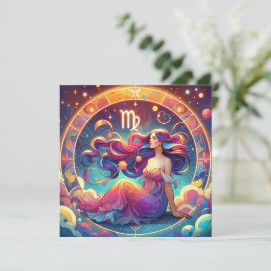 美しい《星座》乙女座 | 占星術芸術 (スタンド正面)