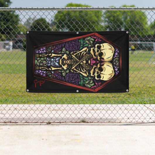 美しい 横断幕 (インサイチュ)