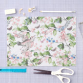 美しい、水の色、手の絵を描自然シーン、t 薄葉紙 (クラフト)