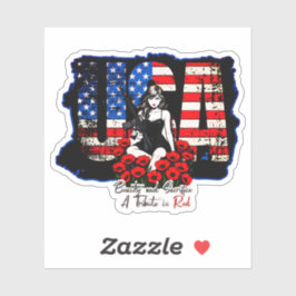 美しい・犠牲 シール