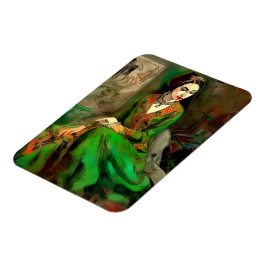 美しい（緑） マグネット (左側)