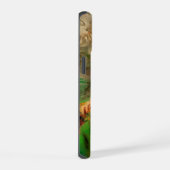 美しい（緑） iPhone 15ケース (右側面)