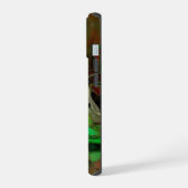 美しい（緑） iPhone 15ケース (左側面)