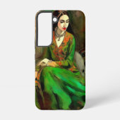 美しい（緑） SAMSUNG GALAXYケース (裏面)