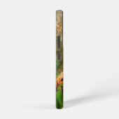 美しい（緑） SAMSUNG GALAXYケース (右側面)