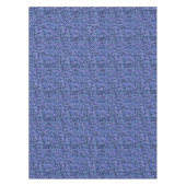 美しい,編み物パターン,編み物,青 テーブルクロス (正面)