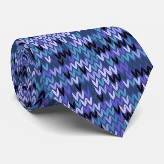 美しい,編み物パターン,編み物,青 ネクタイ (ロール)