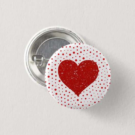 美しい 缶バッジ (正面&裏面)