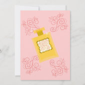 美しい、美しいドレス 招待状 (裏面)