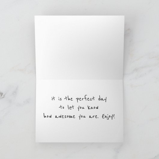 ****美しい****誕生日 カード (内部)