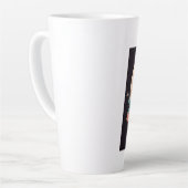 美しい#1 カフェラテマグ (左アングル)