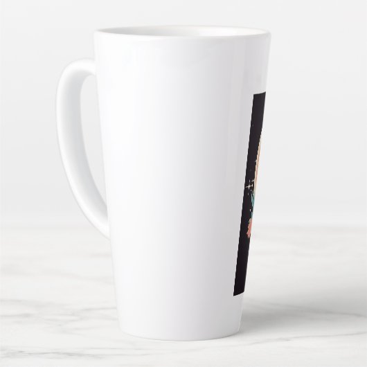 美しい#1 カフェラテマグ (左アングル)