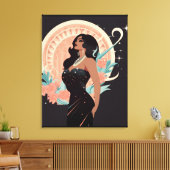 美しい#1 キャンバスプリント (インサイチュ (リビング))