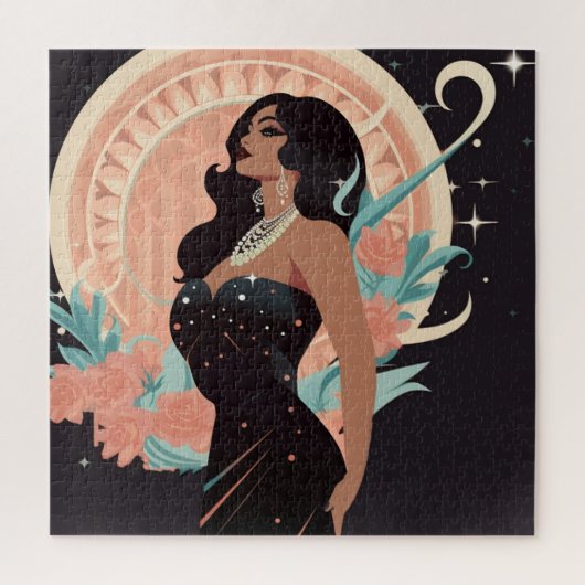 美しい#1 ジグソーパズル (縦)