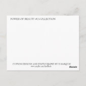 美しい#2 ポストカード (裏面)